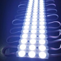 Modules LED à injection haute luminosité 12V 3LED 1.8W SMD 2835 Blanc froid 6000K IP65 de haute qualité pour enseignes publicitaires lumineuses