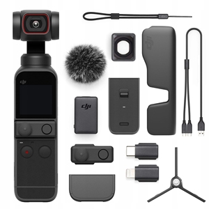Gốc Osmo Túi 3 1 "CMOS 4K 120fps Video Mặt/Đối Tượng Theo Dõi 2" Xoay Màn Hình Cảm Ứng 3 Trục Vlogging Máy Ảnh Ổn Định - Product Image 6