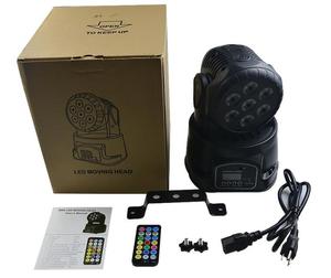 7*10W <strong>RGBW</strong> 4 in 1 <strong>Led</strong> <strong>Moving</strong> Head With <strong>Remote</strong> <strong>Control</strong> DJ Stage Effect Light - Product Image 6