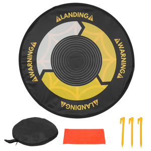 แผ่นลงจอด 003 แบบพกพา กันน้ำ ขนาด 25*25*5 ซม. <span class=keywords><strong>ราคา</strong></span>ถูก พับเก็บได้รวดเร็ว แผ่นรองแบบพับได้สองด้าน สำหรับโดรนควอดคอปเตอร์ - Product Image 6