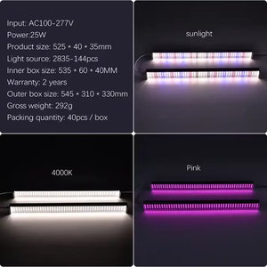 आईपी 65 ट्यूब टी 8 32 डब्ल्यू 4 फीट उच्च शक्ति वाले ट्यूब एल्यूमीनियम शरीर के लिए एलईडी ग्रीन्स-वीजी/खिलने के लिए प्रकाश प्रणाली विकसित की - Product Image 3