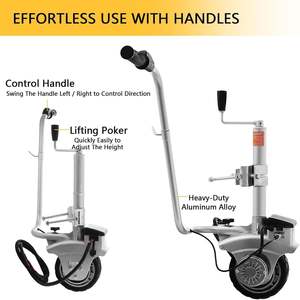 MOTORISÉ REMORQUE <span class=keywords><strong>JOCKEY</strong></span> WHEEL 12V ELECTRIC POWER MOVER - Product Image 3