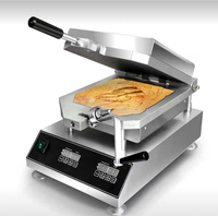Moule personnalisé Machine à crêpes et à gaufres commerciale rabattable Machine à pâtisserie Poffertje Mini crêpière hollandaise