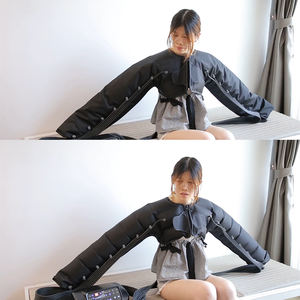 Máy trị liệu áp lực khí nén toàn thân, thiết bị thẩm mỹ viện y tế mới, hỗ trợ dẫn lưu bạch huyết với bộ đồ <span class=keywords><strong>massage</strong></span> khí nén. - Product Image 3