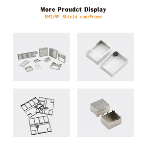 Escudo <span class=keywords><strong>RF</strong></span> OEM KAIYAN para blindaje de nivel de placa PCB, cubierta EMI, marco para soldadura SMT, material y grosor personalizados, automotriz, 5G - Product Image 3