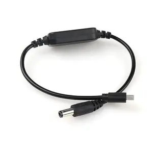 Cable de alimentación USB a CC, convertidor de potencia de 5V a 12V CC, SB Dc 5V To 12 Step Up 5V 2a