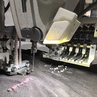 Machine à reconstituer les perles JK-BZ01, machine à ajouter des perles, machine à coudre 4 perles et 6 paillettes