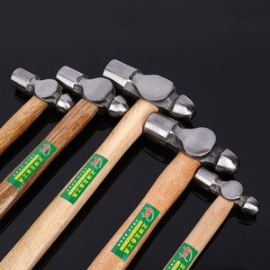 Tianyu Zhengkun Wooden Handle Round Head <b>Hammer</b> 45 Steel Construction Site Tool - Product Image 3