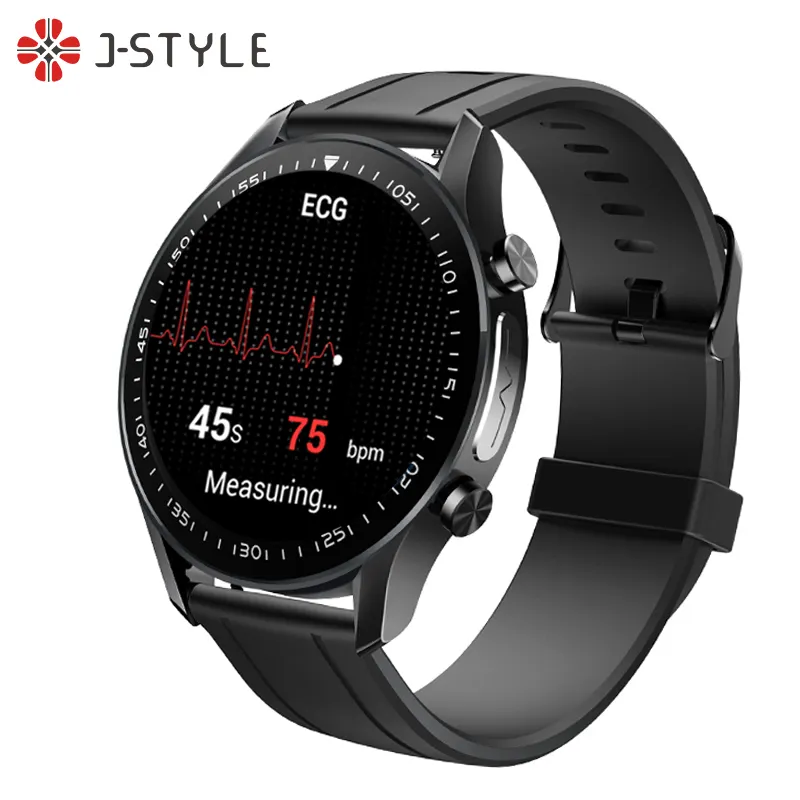 Real Time Temperature Monitoring SpO2 smart watch Ip67 Full Touch ECG Tracking Fitness Tracker SpO2 Pulse