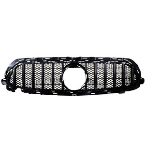 กระจังหน้ารถยนต์เมอร์เซเดส-เบนซ์ อี-คลาส W213 สีดำ ทำจากพลาสติก ABS สำหรับกันชนหน้า - Product Image 1