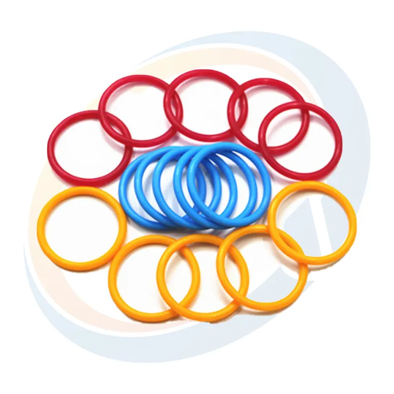 LongCheng karet o-ring karet dapat disesuaikan tidak standar gasket datar cincin o cincin ffkm silikon o cincin grosir paking datar segel karet