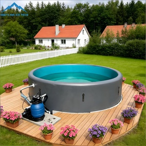 Piscina Inflable de Agua Fría y Caliente - PVC de Alta Densidad con Tecnología Drop-Stitch, Diseño Plegable, Para Todas las Estaciones, Ideal para Patio o Jardín - Product Image 2