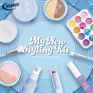 Princesse semblant jouer cosmétique bleu beauté ensemble pas réel enfants <span class=keywords><strong>fille</strong></span> princesse boîte de <span class=keywords><strong>maquillage</strong></span> Kit de <span class=keywords><strong>maquillage</strong></span> pour enfants - Product Image 5