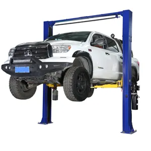 10000 lb capacity 8 bending two stage column design free standing two post car lift