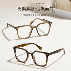 Monture de lunettes rectangulaire rétro TR anti-lumière bleue, monture complète unisexe, Danyang 27035, verres en acrylique - Product Image 2