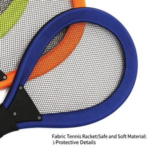 Lightweight Kids Badminton Rackets with Soft Grip Durable <b>Strings</b> for Children Play - Product Image 6