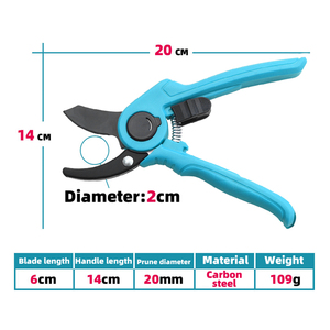 Tijeras de Podar de Acero al Carbono SK5, Podadora Manual <span class=keywords><strong>Profesional</strong></span> de Jardín con Cuchilla SK5 <span class=keywords><strong>para</strong></span> Cortar Ramas Herramienta OEM/ODM - Product Image 4