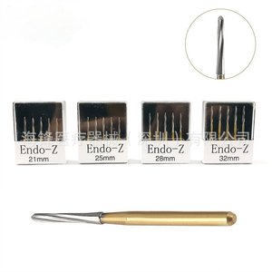 Fraise dentaire en carbure Endo-Z 21mm 25mm 32mm pour la préparation d'accès endodontique, boîte de 5 pièces - Product Image 5