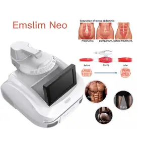 Emslim Body Sculpting Machine 7 Tesla Enkelvoudige Handvatten Emslim Nova Rf Professionele Ems Spierstimulator Machine