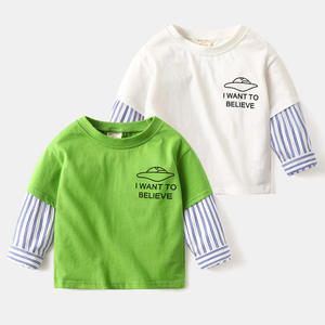 Wholesale Clothing Kids <b>Shirt</b> Casual Clothing 100% Cotton Long Sleeve Gym T-<b>shirt</b> With Different <b>Colour</b> - Product Image 5
