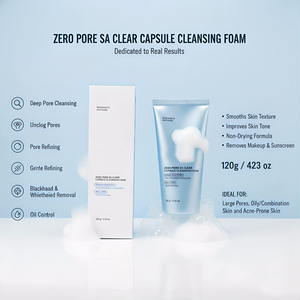 Crème Nettoyante Végétalienne en Gros pour Pores Profonds avec AHA BHA PHA pour Exfoliation Quotidienne et Élimination des Points Noirs – Solution Soin de la Peau 120g - Product Image 4