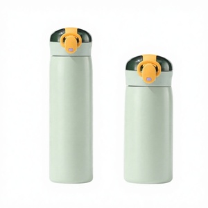 Custom Logo 320ml Leakproof Double Wall Stainless Steel Vacuum <b>Flask</b> Cute Design Back School Insulated Travel Kids Water Bottle - Product Image 4