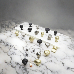 Tiradores Modernos para Muebles de Dormitorio y Baño, Manijas de Cocina de Aleación de Zinc, Tiradores Negros y Dorados para Cajones y Armarios - Product Image 3