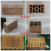 Ligne de production de machines à fabriquer des briques en argile rouge entièrement automatiques JKB45, fabricant JZK50 en Chine et en Inde