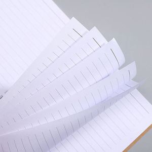 Custom Logo Print Kraft Paper With Printed Spiral Cover Coil A5 Cheap Promotion Notebook - Product Image 4