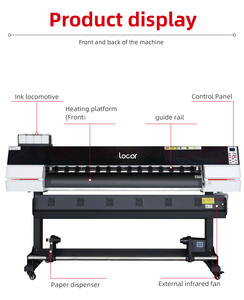 Brand Locor 1.6m/1.8m Wide Sublimation <b>Printer</b> Textile Fabric <b>Clothes</b> T-shirt Printing <b>Machine</b> - Product Image 4