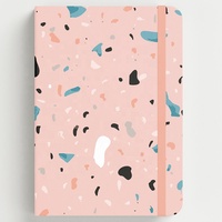 Carnet de notes à sublimation personnalisable A5 couverture rigide en cuir cousu selle avec couverture PU choix de tissu papier ou tissu