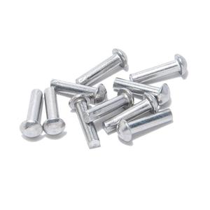 Vis à tête plate en acier inoxydable, rivets, accessoires de quincaillerie pour ceintures et bagages, clous en I, boutons à double face, finition brillante - Product Image 2