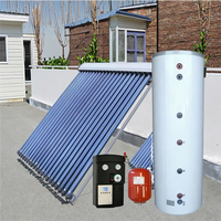 Lebria Système d'eau solaire à pression partagée Système de pompe à chaleur réservoir