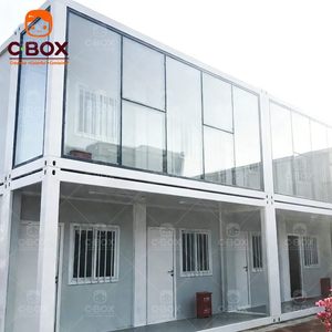 Cbox Prefabricated Construction Site Office Modular Community Center Mobile Teaching Buildings Flat Pack Container House - Product Image 4