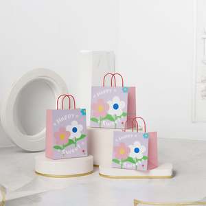 Sacs fourre-tout en coton personnalisables, classiques, durables, recyclés, imprimés avec des logos plats, en kraft, écologiques, imprimés UV, longueur main, pour le shopping - Product Image 3