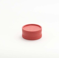 Cannacoast Meilleures ventes 55mm 2 couches Simple Bio Herb Grinder Personnalisé Écologique Biodégradable Plastique Modèle 1 Herbes sèches et Tabac