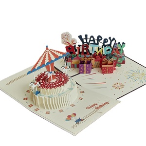 <span class=keywords><strong>Carte</strong></span> en papier pliable MU 3D Gravure <span class=keywords><strong>Carte</strong></span>-cadeau <span class=keywords><strong>de</strong></span> bénédiction Gâteau d'anniversaire <span class=keywords><strong>Carte</strong></span>-cadeau d'anniversaire <span class=keywords><strong>de</strong></span> <span class=keywords><strong>voeux</strong></span> 3D - Product Image 1