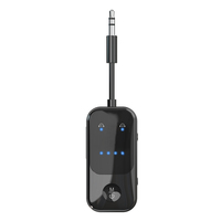 Récepteur et émetteur Bluetooth avec autonomie de 19 heures, adaptateur Bluetooth 5.2 pour système stéréo domestique/écouteurs filaires BR19