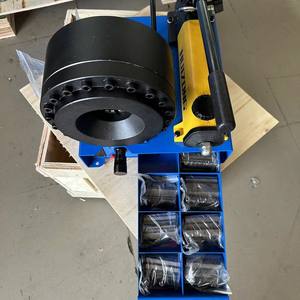 Máquina Manual Hidráulica para Prensar Mangueras de 1/4'' a 1'', Prensa para Tubos Redondos, Prensa de Mangueras Hidráulicas Pequeña de 14 a 1 - Product Image 4