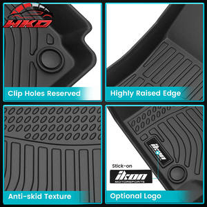 Tapis de sol pour Mercedes-Benz GLE-Class 2020-2025, antidérapants, moulés en 3D, toutes saisons, en TPE, imperméables - Product Image 3