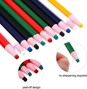 <span class=keywords><strong>Crayons</strong></span> <span class=keywords><strong>de</strong></span> craie <span class=keywords><strong>de</strong></span> tailleur colorés sans découpe, marqueur pour tissu, stylo pour accessoires <span class=keywords><strong>de</strong></span> couture, craie <span class=keywords><strong>de</strong></span> couture, crayon pour vêtements - Product Image 2