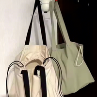 Sac fourre-tout en toile épaisse recyclée écologique avec logo personnalisé, sac de shopping durable de qualité supérieure pour les vêtements haut de gamme, marque de luxe