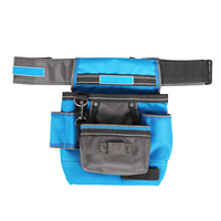 Sac de ceinture professionnel en toile personnalisé OEM/ODM, portable et étanche, pour électriciens, ouvriers du bâtiment et nettoyeurs de vitres