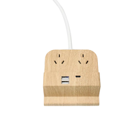 Multiprise avec support pour téléphone, protection contre les surtensions, rallonge, 10A, 2 prises AC, 2 USB-A, 1 USB-C, SAA