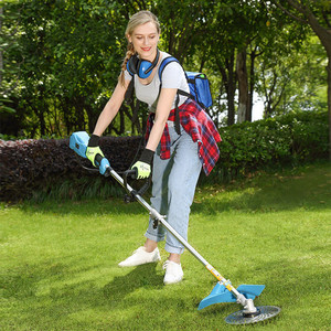 Largas horas de trabajo Cortacésped eléctrico sin escobillas Mochila de 24V Cortacésped eléctrico de litio <span class=keywords><strong>Tijeras</strong></span> de sierra de rama alta recargables - Product Image 5