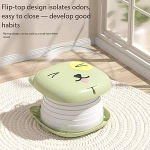 WC Portatile Pieghevole per Bambini da Auto - Strumento di Emergenza per Campeggio all'Aperto, Toilette da Viaggio per Bambini - Product Image 2