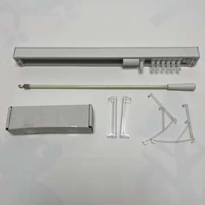 ستائر عمودية من كلوريد البولي فينيل 89 من بلاستيك PVC للبيع بالجملة ستائر أفقية بلاستيكية نقش عمودي - Product Image 4