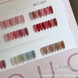 YUKUN Yousi 48 couleurs Rose-Infusé UV Vernis À Ongles Gel Longue Durée Effet Glace 2025 <span class=keywords><strong>Meibo</strong></span> Nouvelle Arrivée Bouteille pour Ouverture De Magasin - Product Image 2