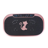 Plate-forme de fitness verticale ultra-mince pour le corps compacteur vibrant plaque de vibration machine d'exercice