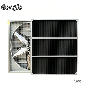 Ventilateur <span class=keywords><strong>d</strong></span>'extraction pour serre, piège lumineux, piège de fenêtre pour bétail, piège lumineux mural respirant, piège de ventilation lumineux pour volailles et poulets - Product Image 1